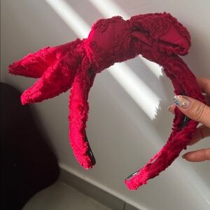 Lele sadoughi Red Bow Headband